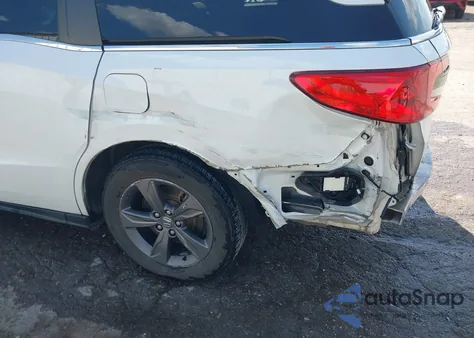 2021 Honda Odyssey Ex from USA, damaged, VIN 5FNRL6H50MB014084